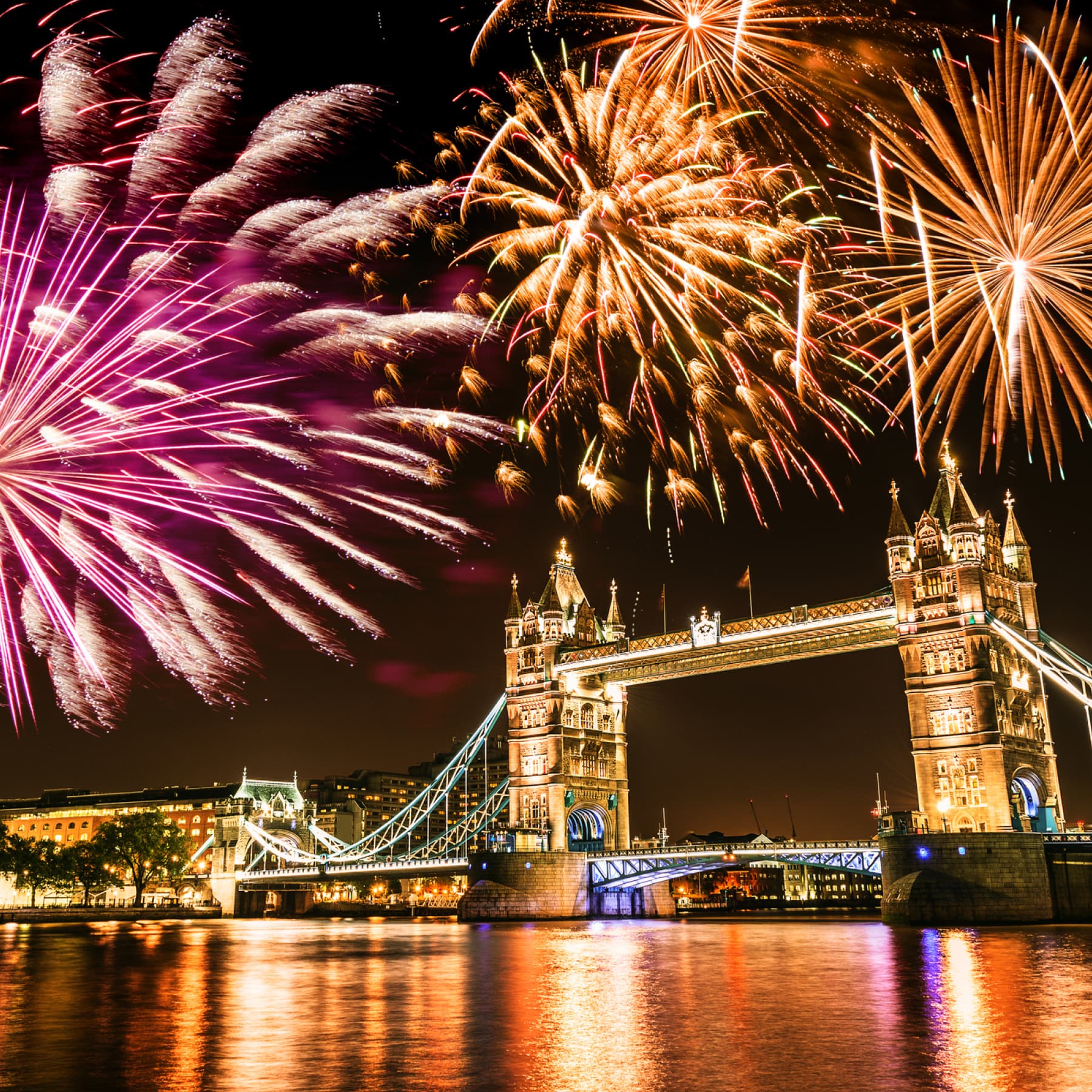 New Year's Eve break in London