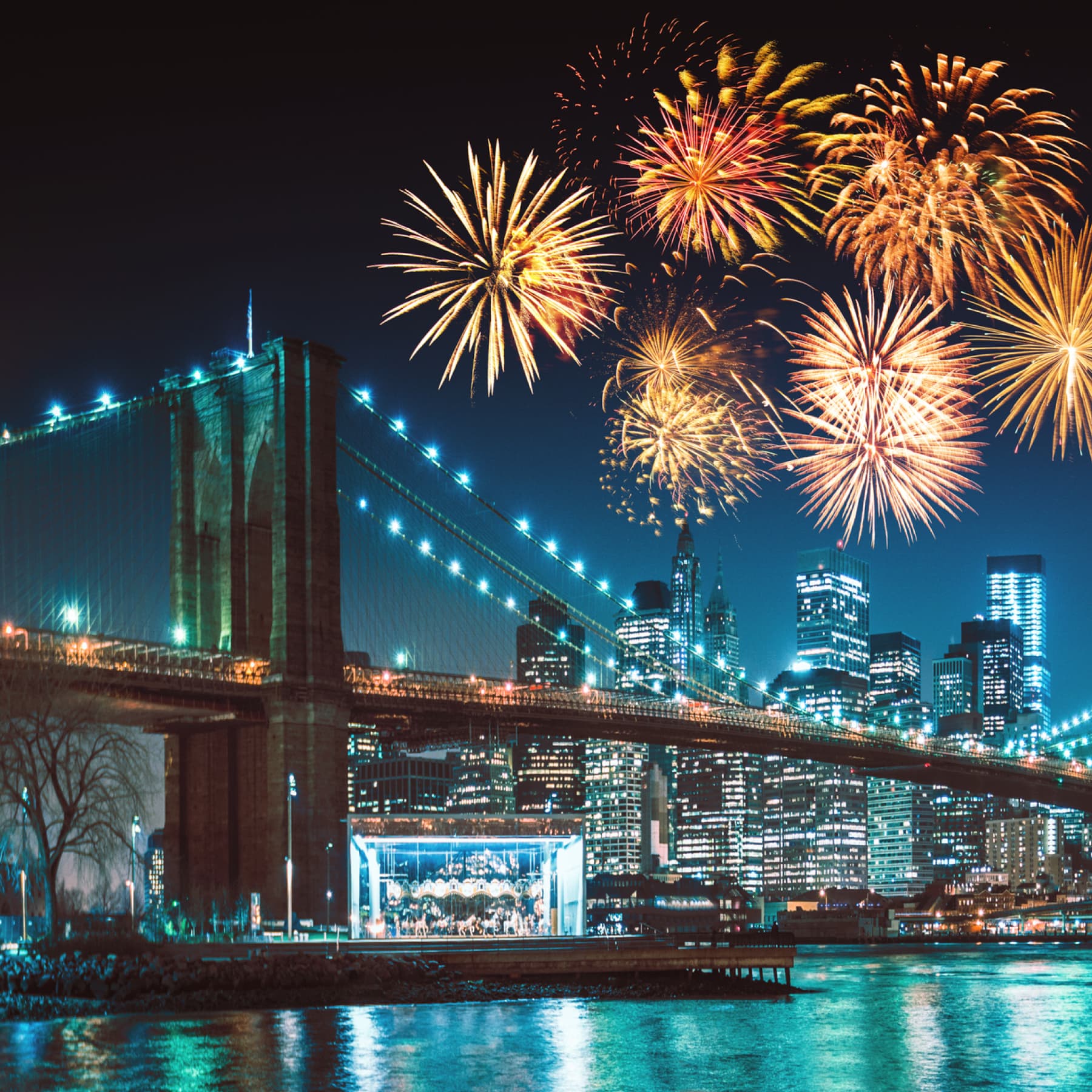 New Year's Eve break in New York City