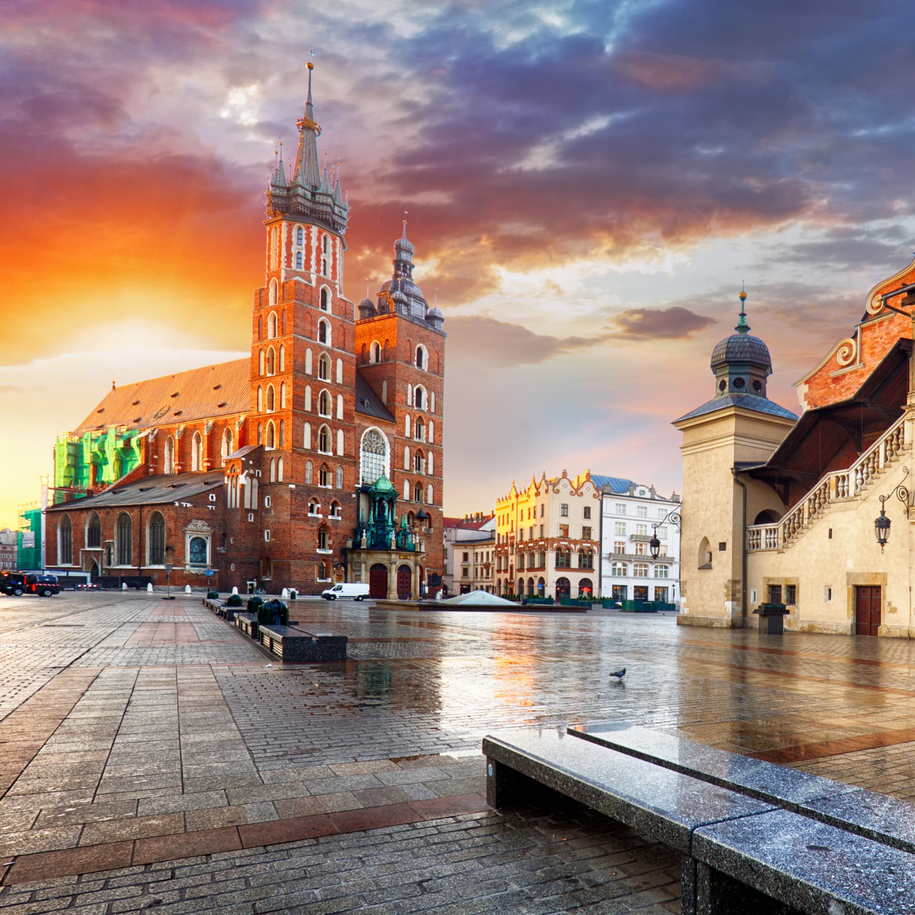 Krakow is a superb destination for romantic city breaks