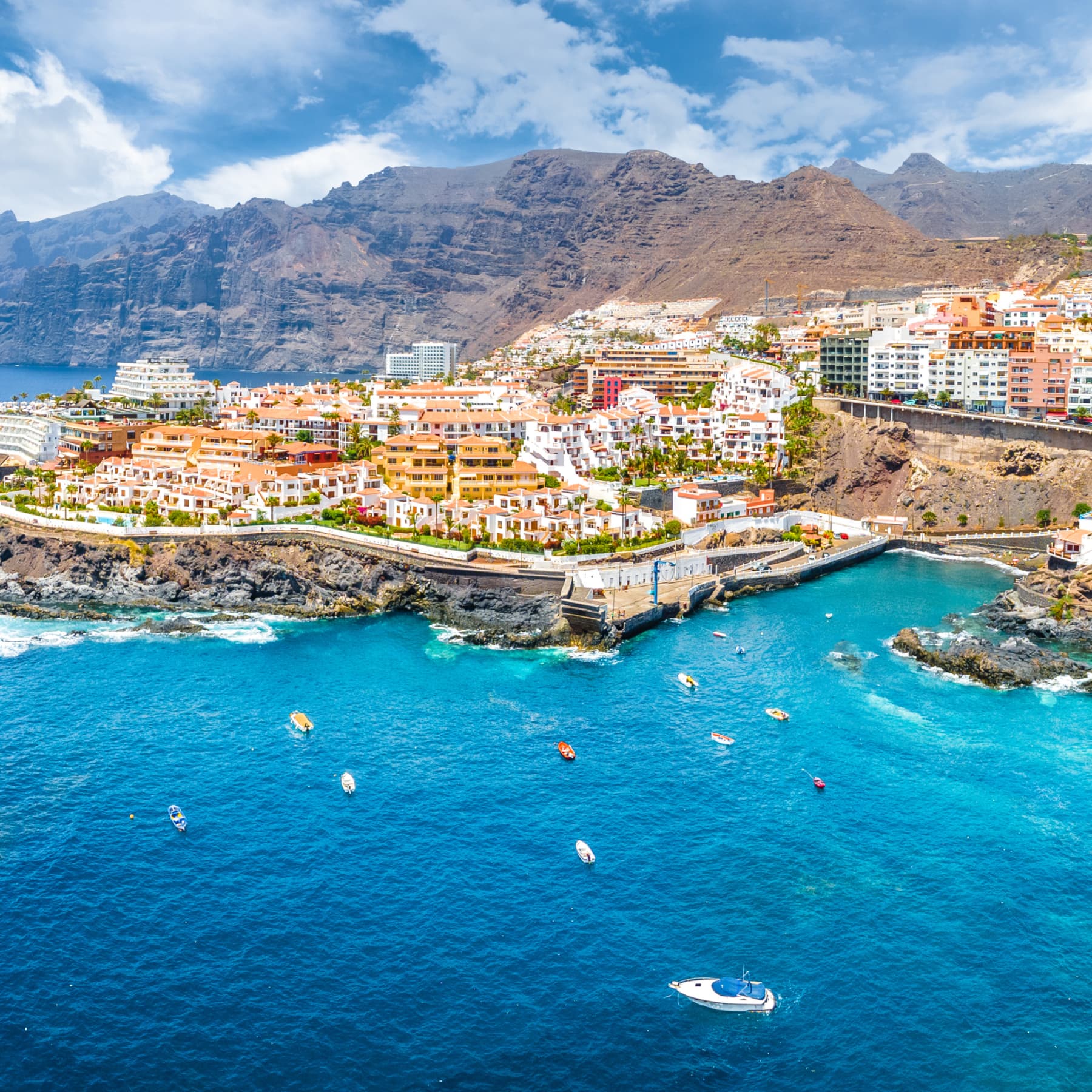 The Canaries and in particular the island of Tenerife is ideal for half term breaks